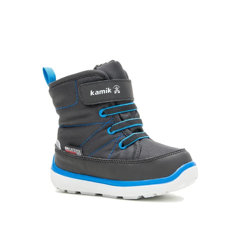 Kamik Luge T Boot Toddlers' in Black and Light Blue